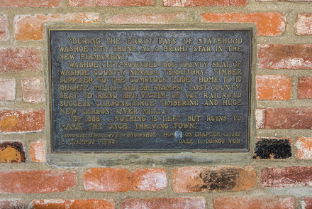 The Historical Plaque on the Old Station